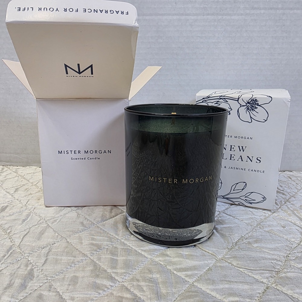 Niven Morgan New Orleans Gardenia and Jasmine Candle Made In USA Soy Blended